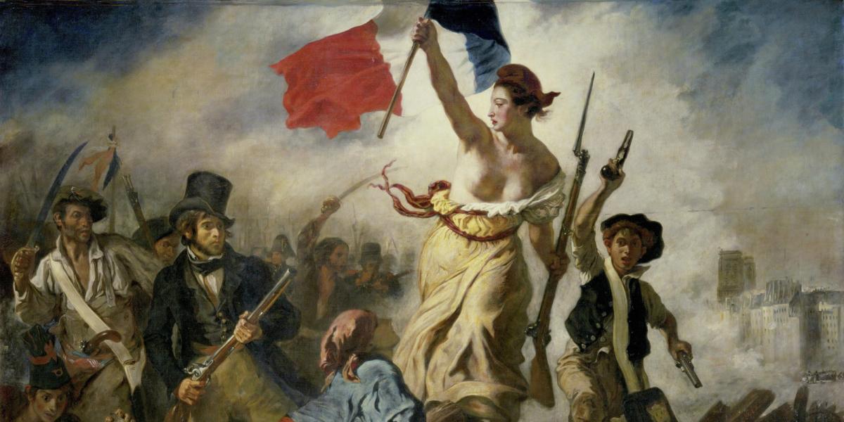La liberté guidant le peuple, Eugène Delacroix