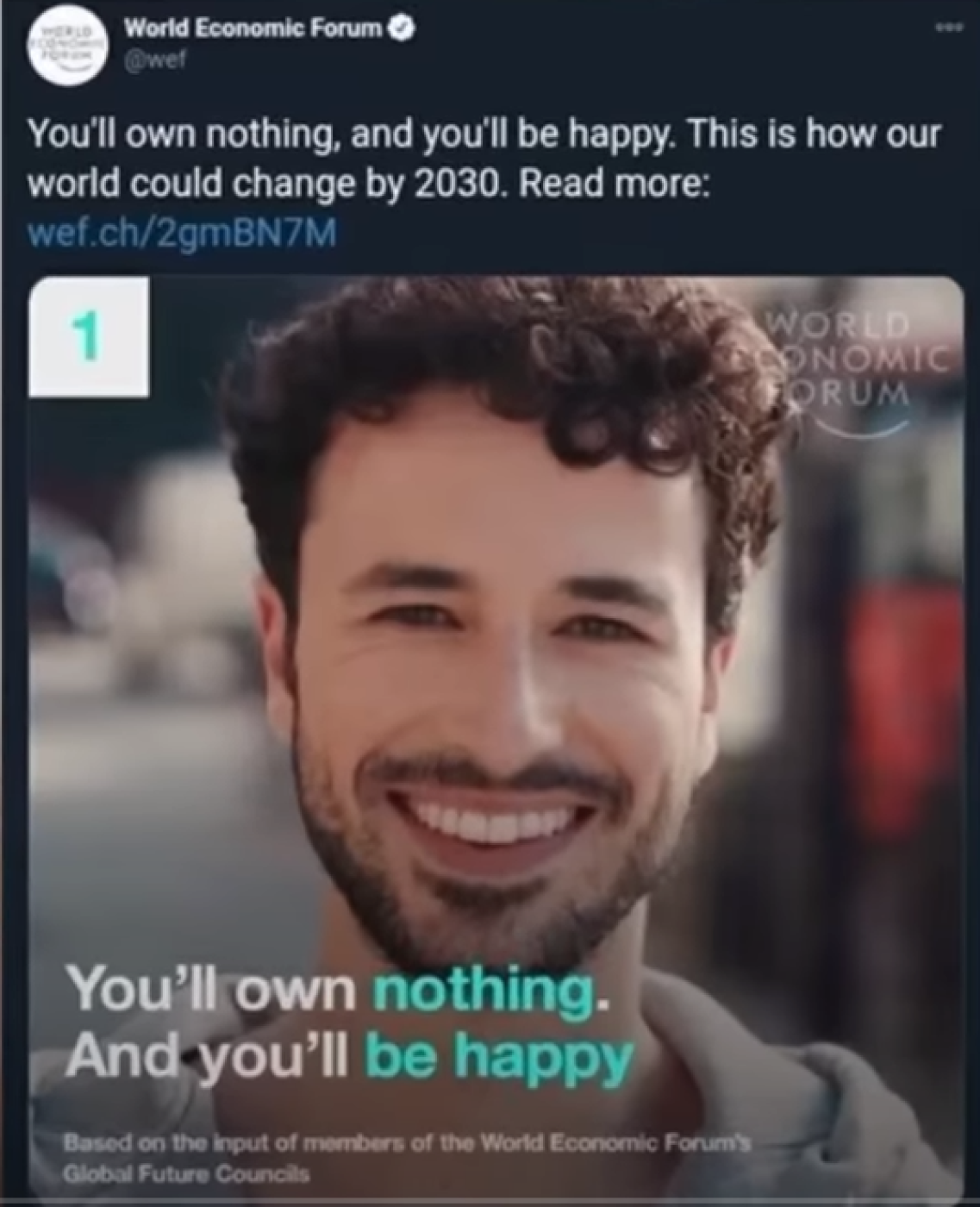 Tu ne possèderas rien et tu sera heureux