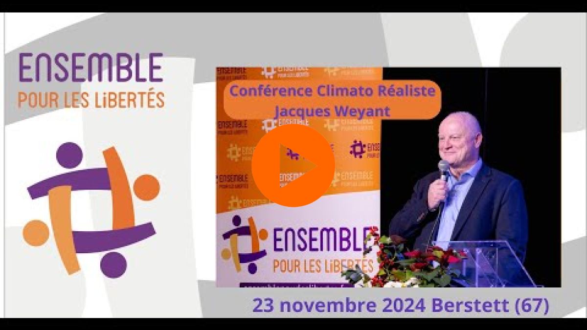 Conférence Climato Réaliste, Jacques Weyant