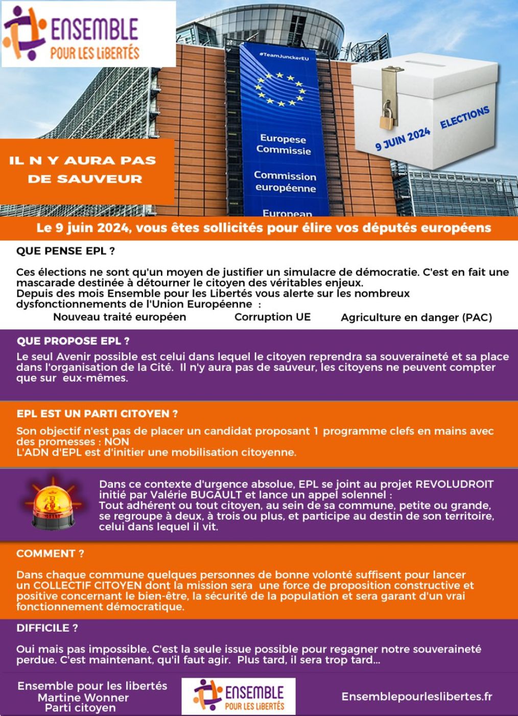 EPL élections européennes