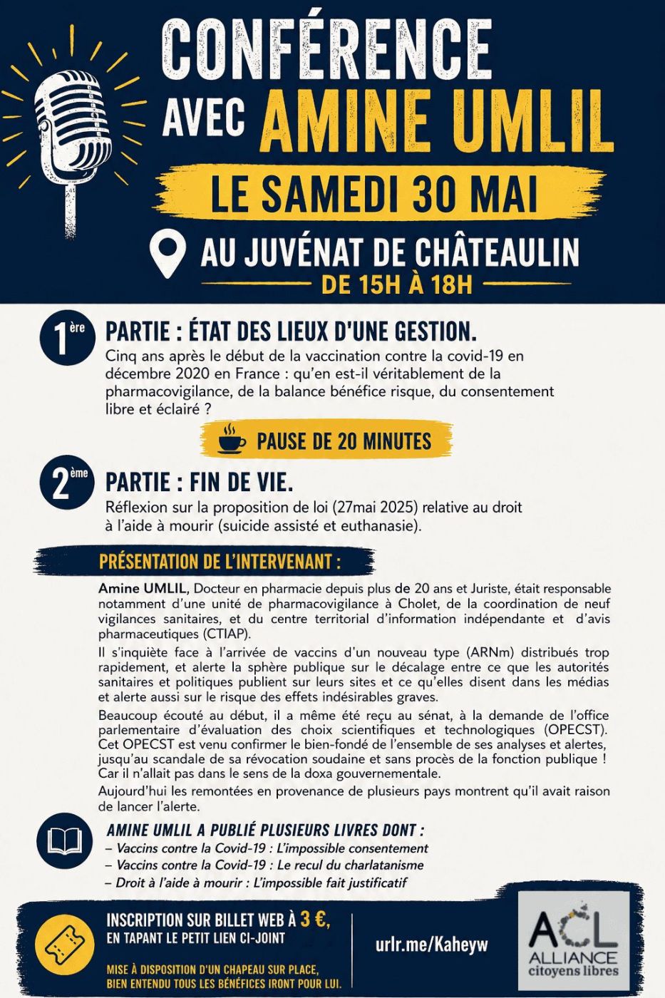Conférence Amine Umlil
